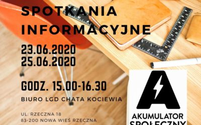 Spotkanie informacyjne w ramach funduszu Akumulator Społeczny