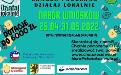 Działaj Lokalnie – nabór wniosków