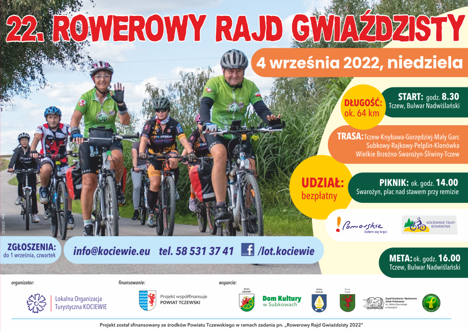 Rowerowy Rajd Gwiaździsty!