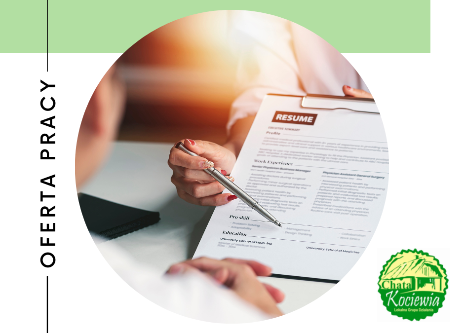 Oferta Pracy – szukamy stażystki/stażysty