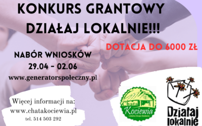 Nabór Działaj Lokalnie 2024