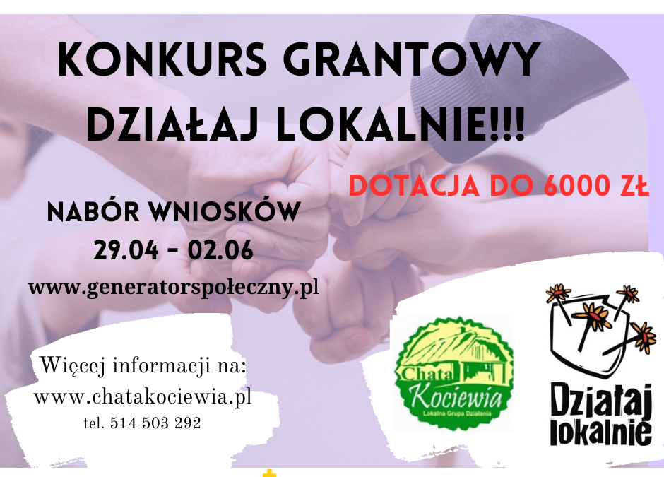 Nabór Działaj Lokalnie 2024